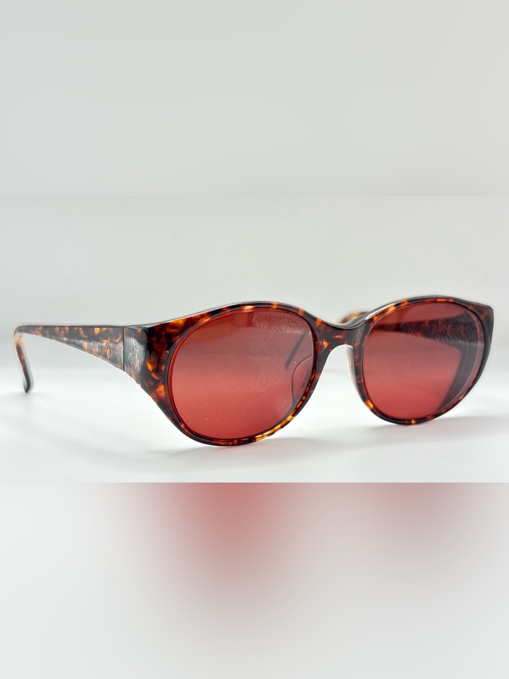 Tortoise Oval Sunglasses Frames Only